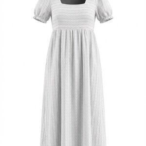 Pomander Place White Maxi Dress